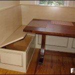 Storage under the Breakfast Nook